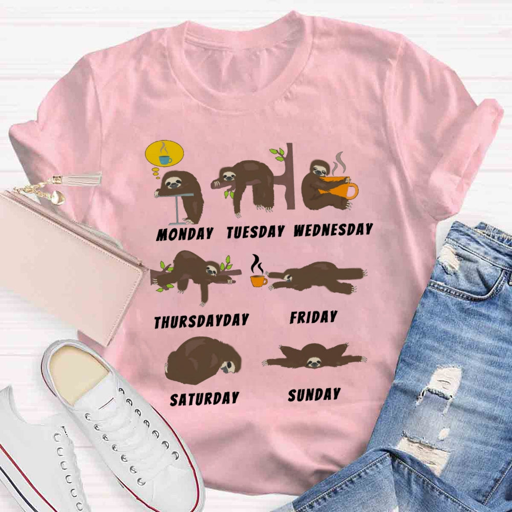 Weekly Lazy Mode T-shirt