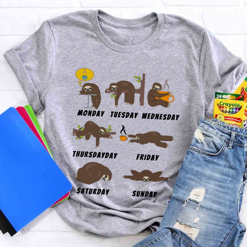 Weekly Lazy Mode T-shirt