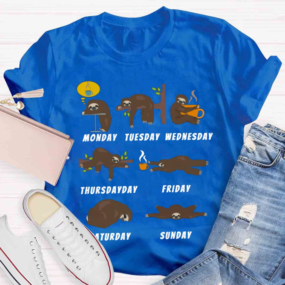 Weekly Lazy Mode T-shirt