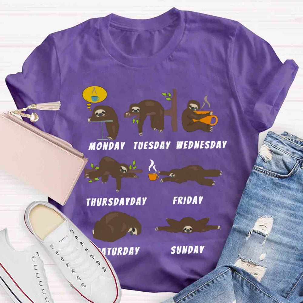 Weekly Lazy Mode T-shirt