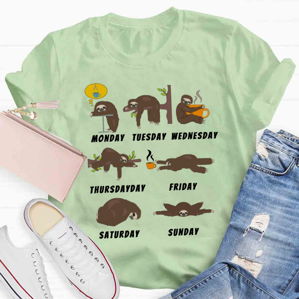 Weekly Lazy Mode T-shirt