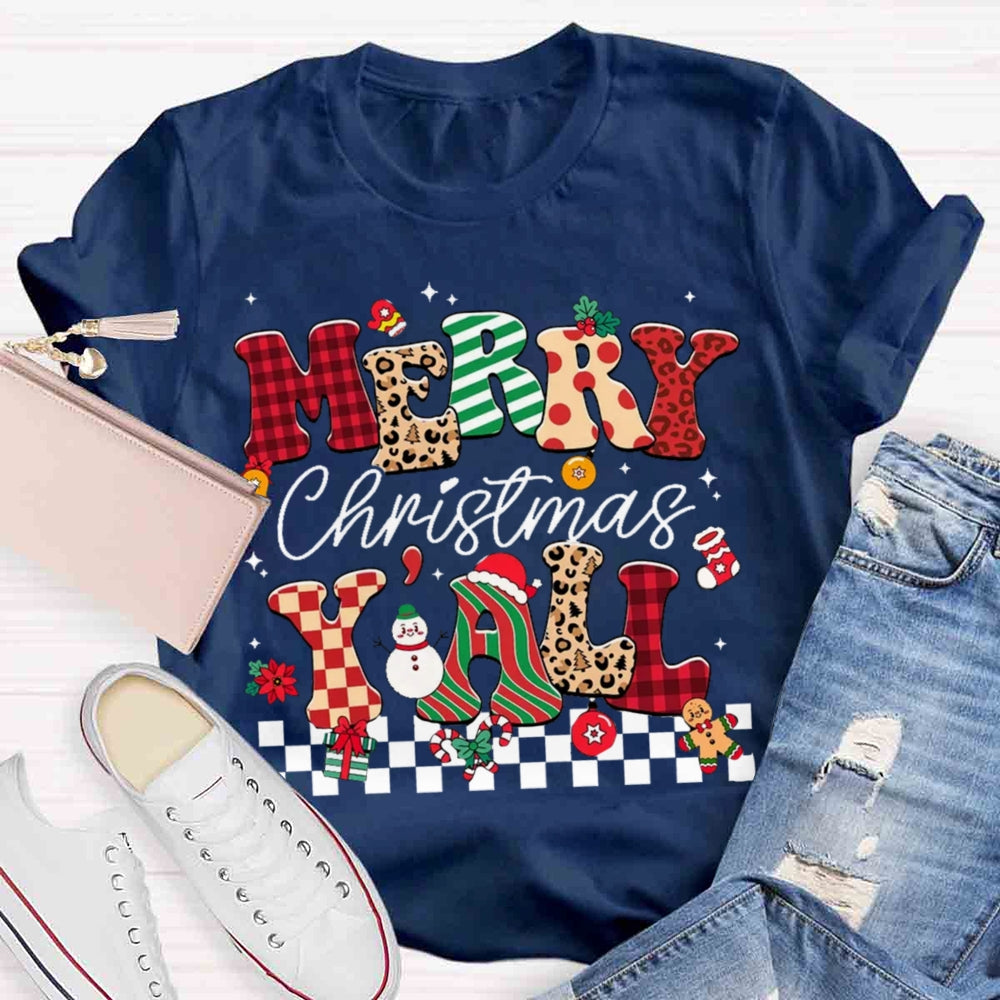 Merry Christmas Y'all T-shirt