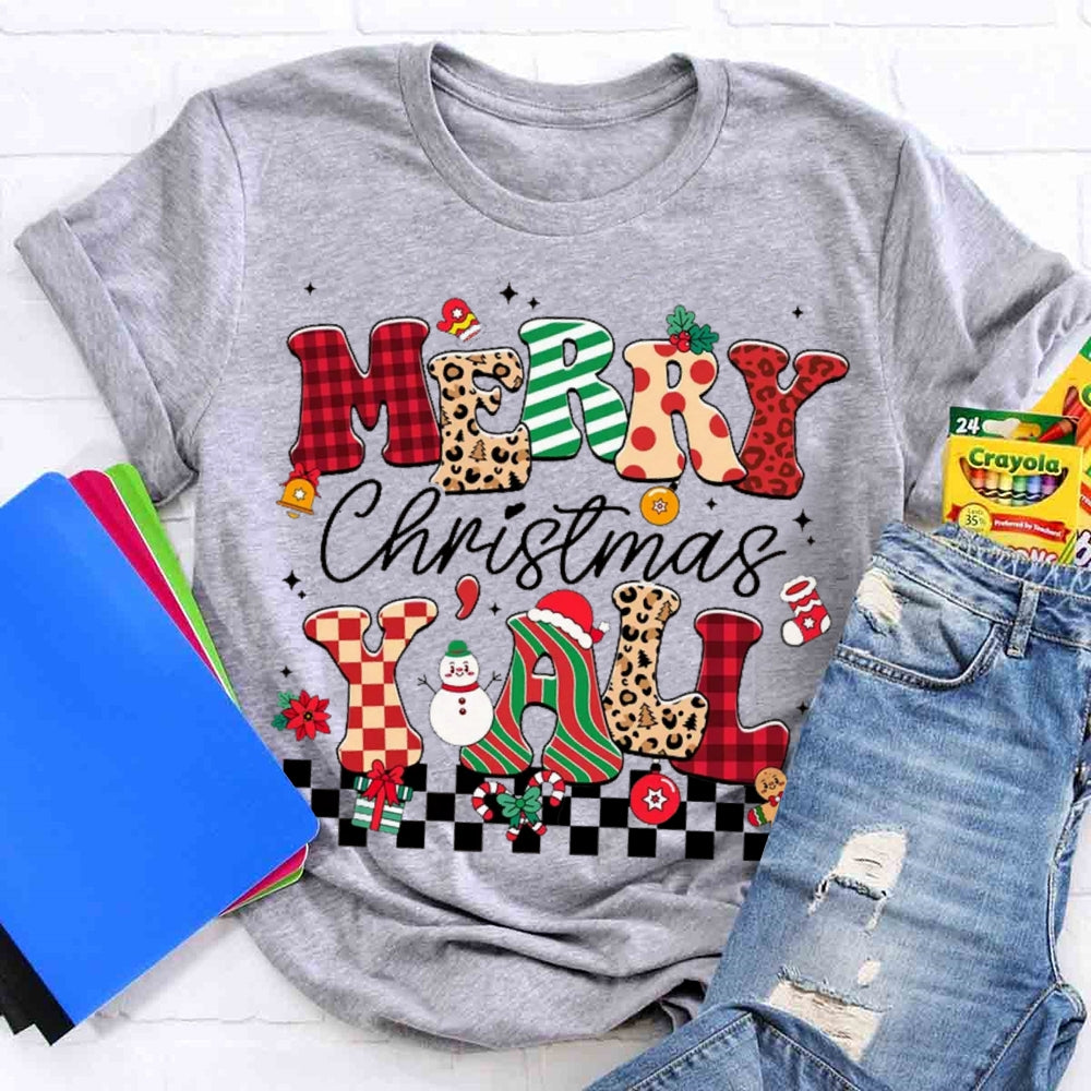 Merry Christmas Y'all T-shirt