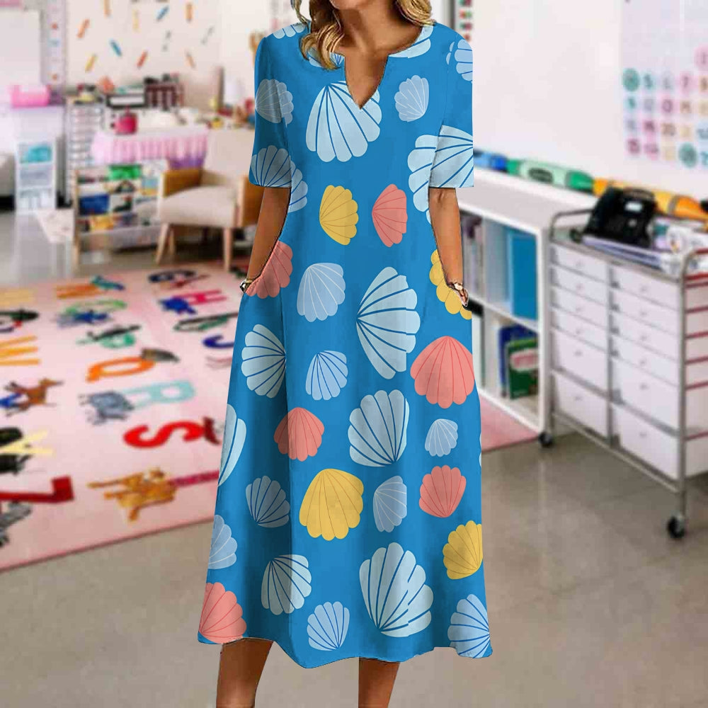 Summer Bohemian Ocean Style Dress