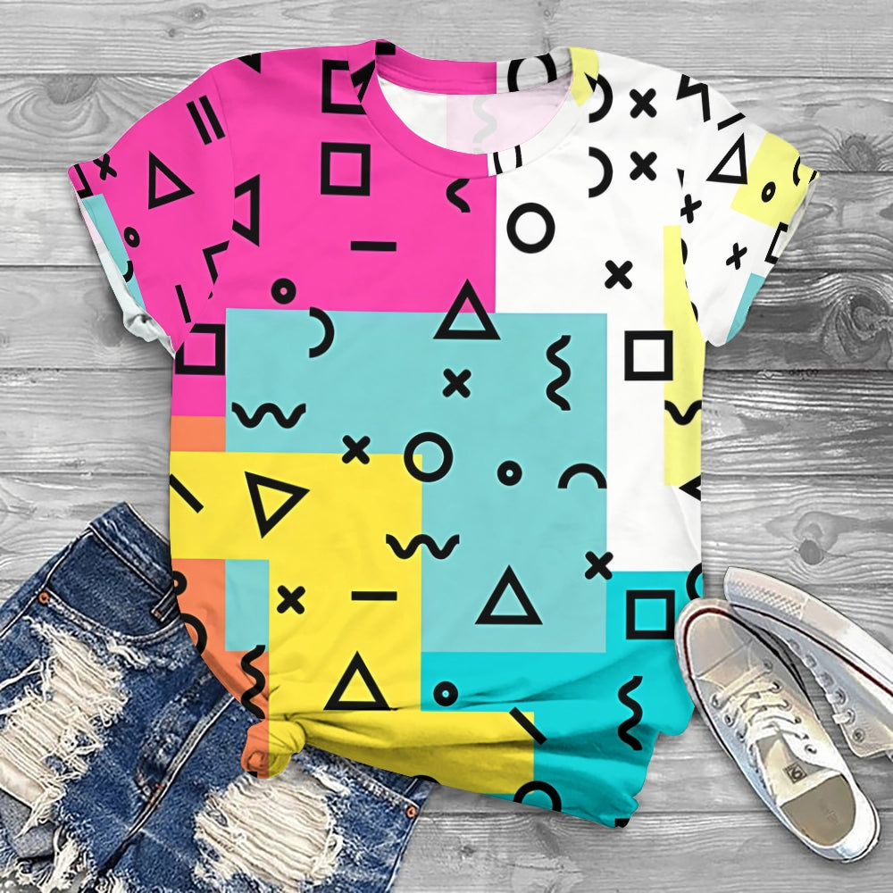 Colorful Mathematical symbols T-shirt