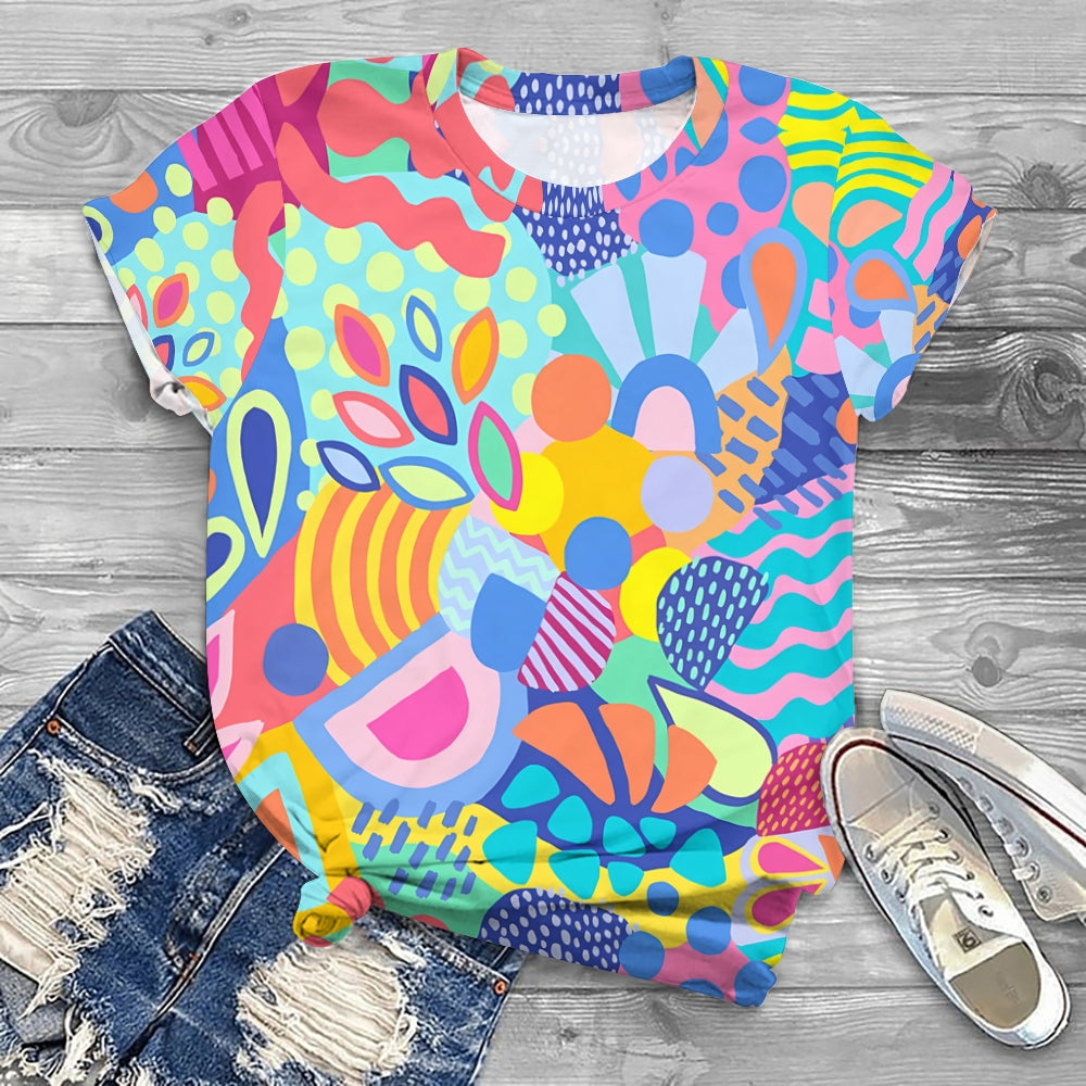 Bright Abstract Energy T-shirt