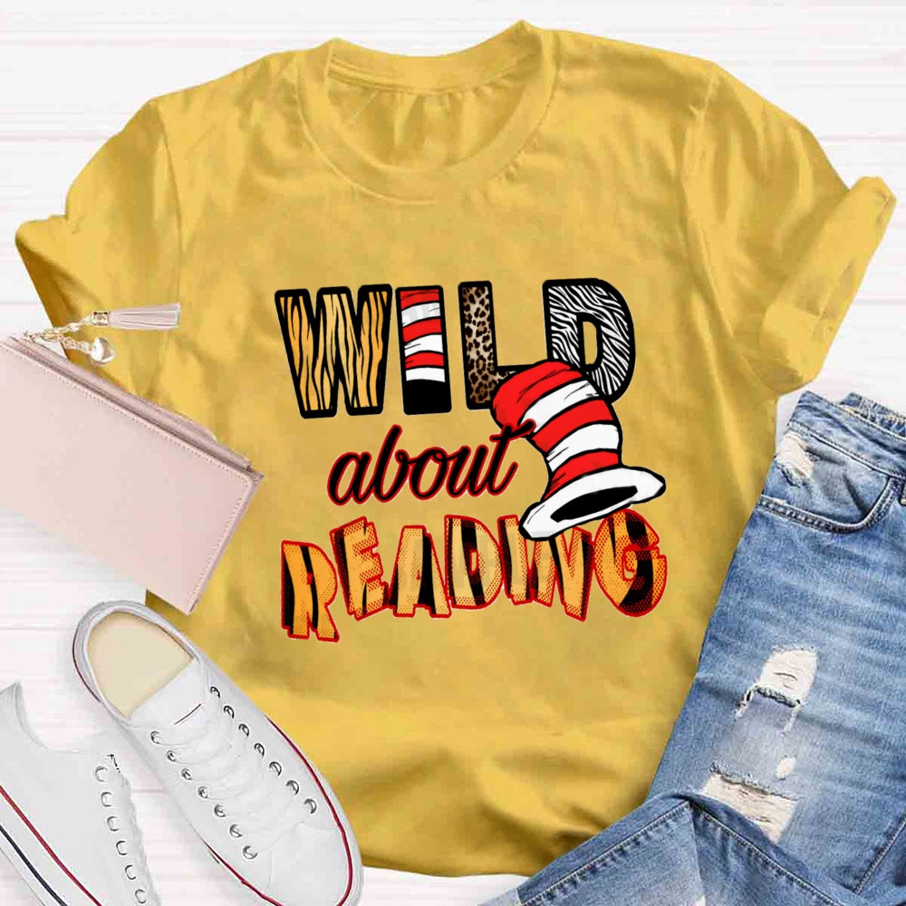 Wild About Reading Together T-shirt
