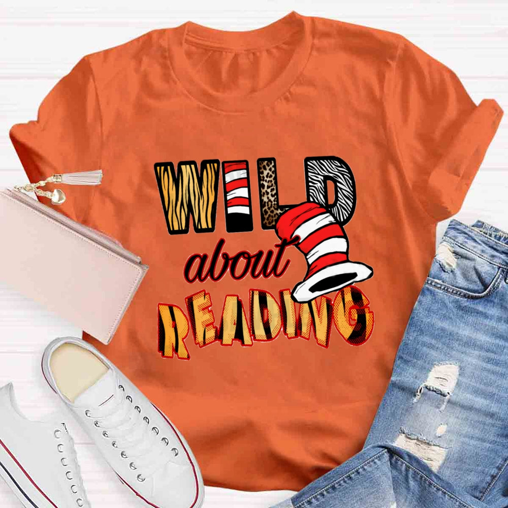 Wild About Reading Together T-shirt