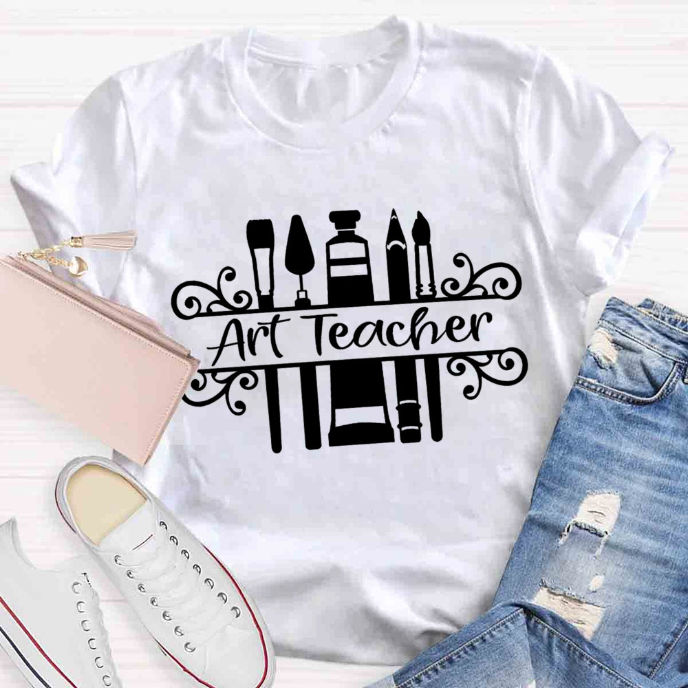 Art Comes From Life Teacher T-shirt