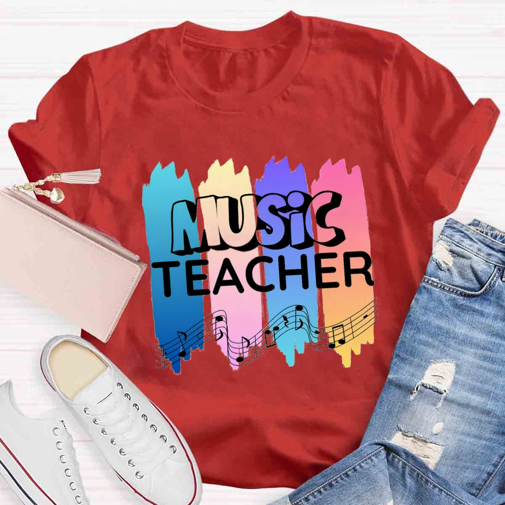 Music Makes You Feel Happy T-shirt