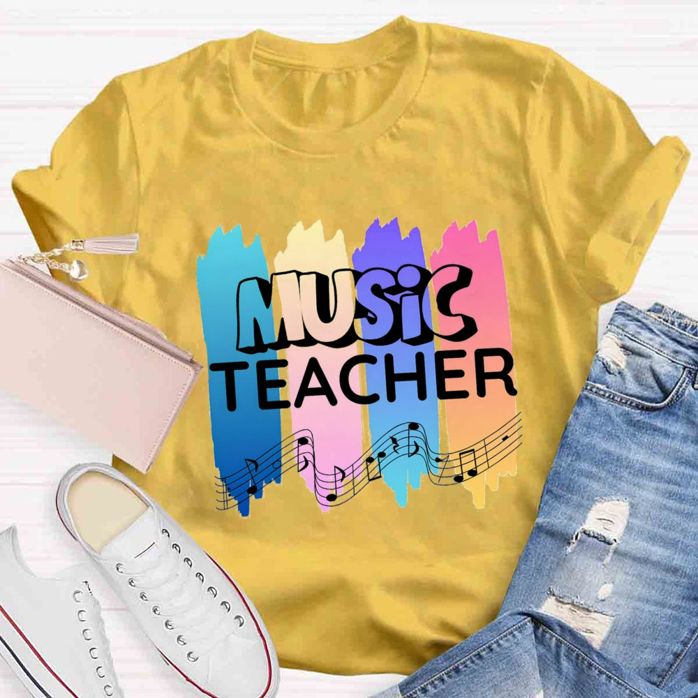 Music Makes You Feel Happy T-shirt