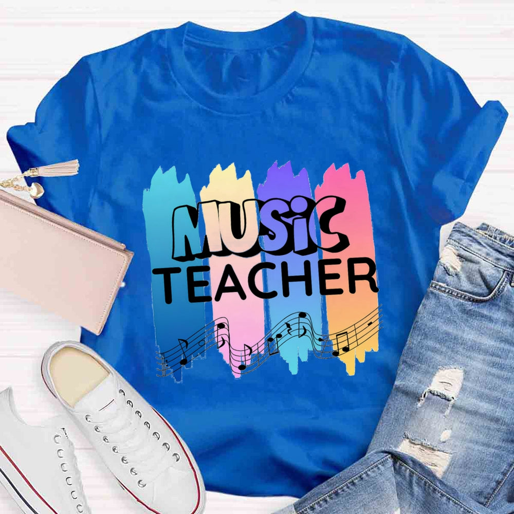 Music Makes You Feel Happy T-shirt