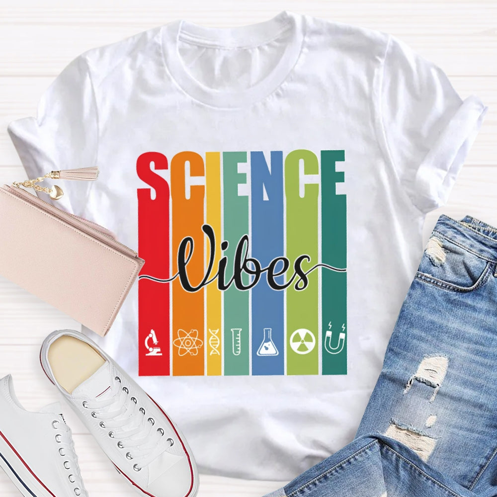 Science Experimental Equipment Test Tube Funnel T-shirt