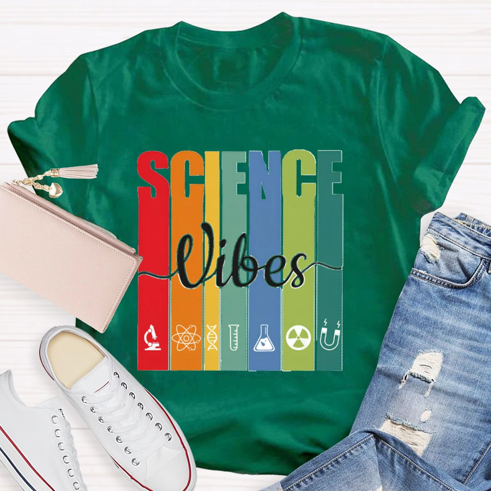 Science Experimental Equipment Test Tube Funnel T-shirt