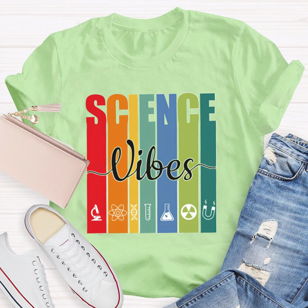 Science Experimental Equipment Test Tube Funnel T-shirt