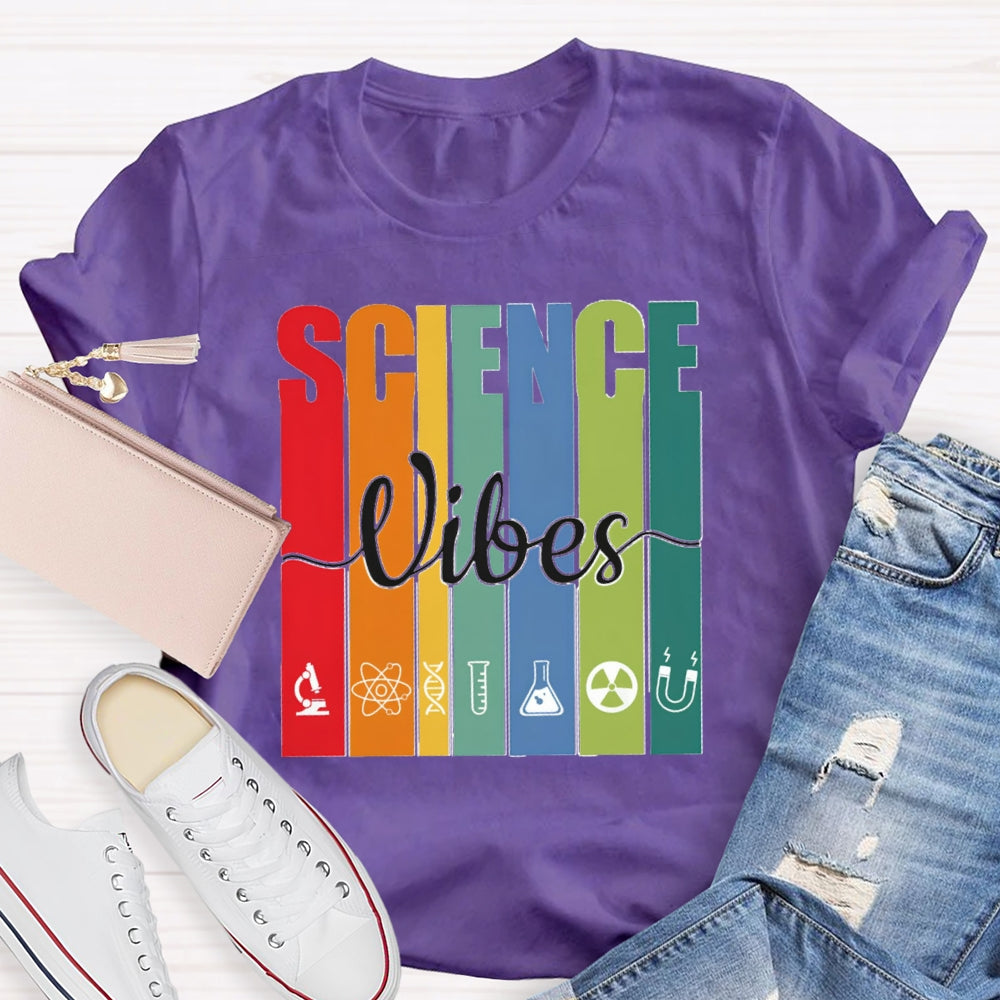 Science Experimental Equipment Test Tube Funnel T-shirt