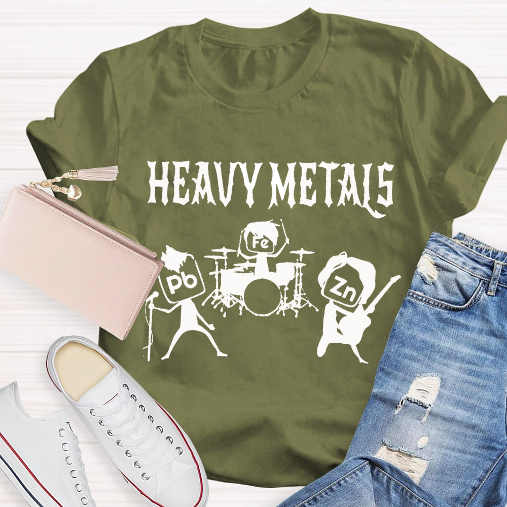 Heavy Metals Chemistry Teacher T-shirt