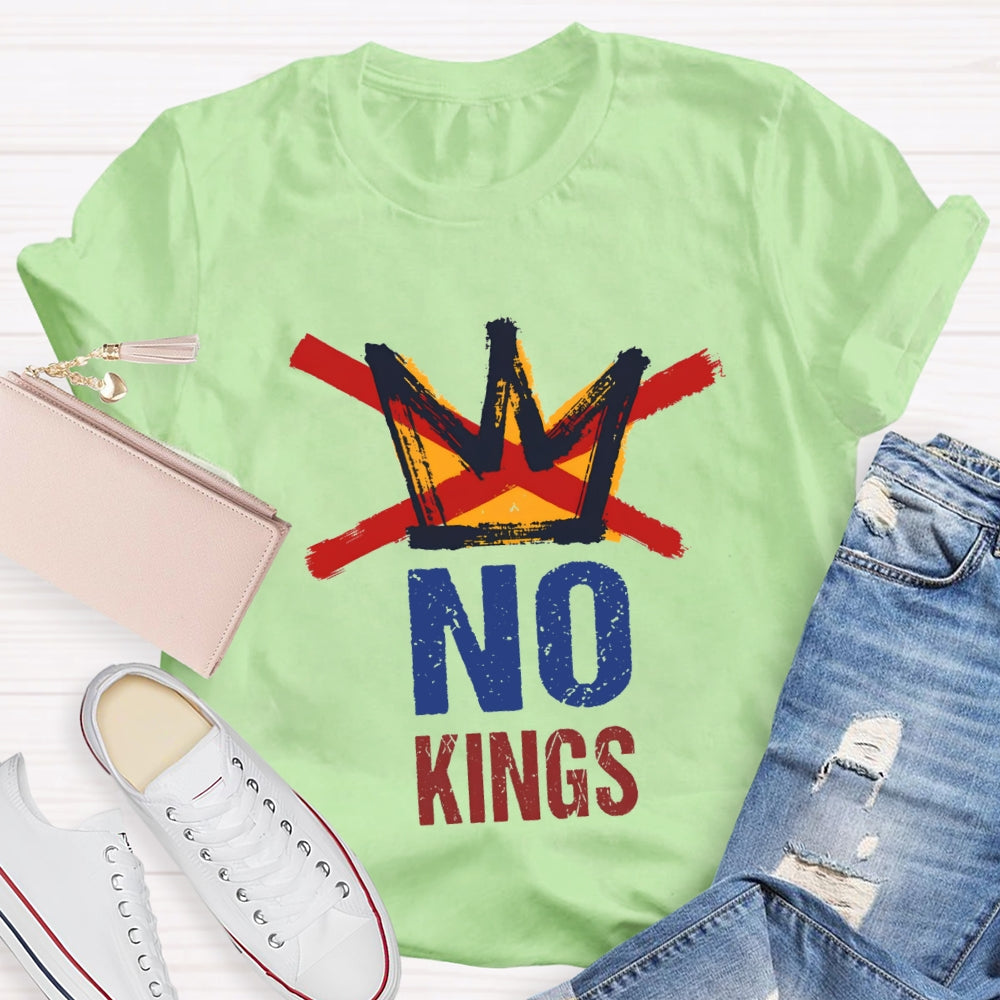 Nope No King Freedom For Everyone T-Shirt