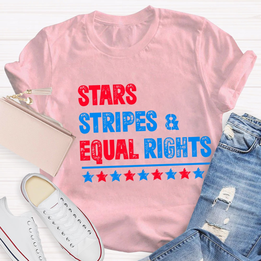 Stars Stripes And Equal Rights T-Shirt