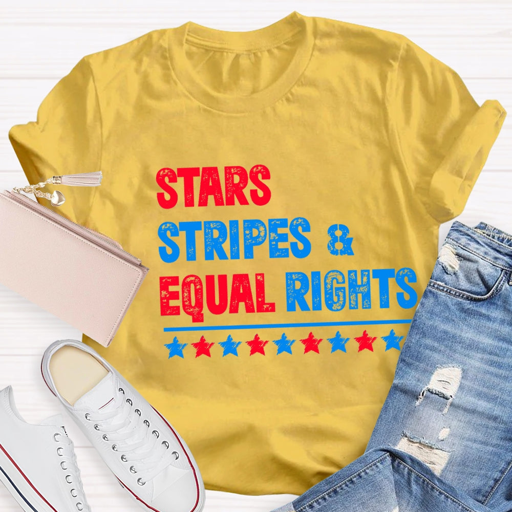 Stars Stripes And Equal Rights T-Shirt