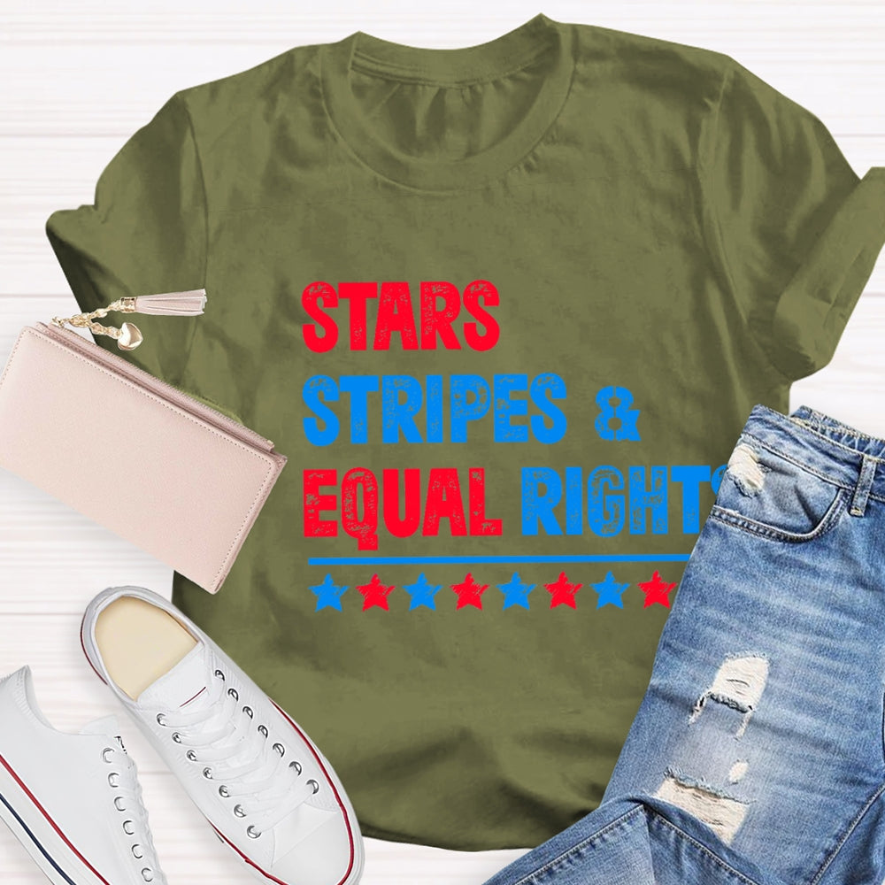 Stars Stripes And Equal Rights T-Shirt