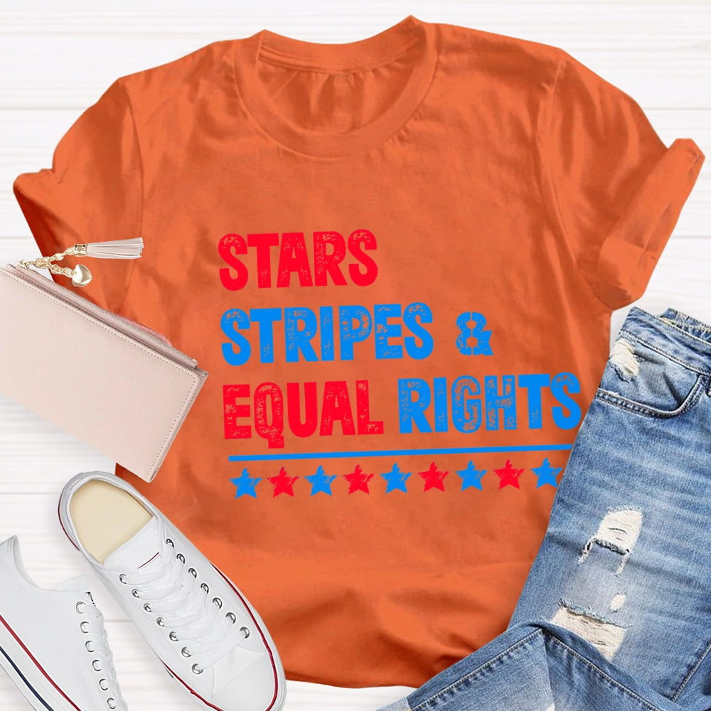 Stars Stripes And Equal Rights T-Shirt