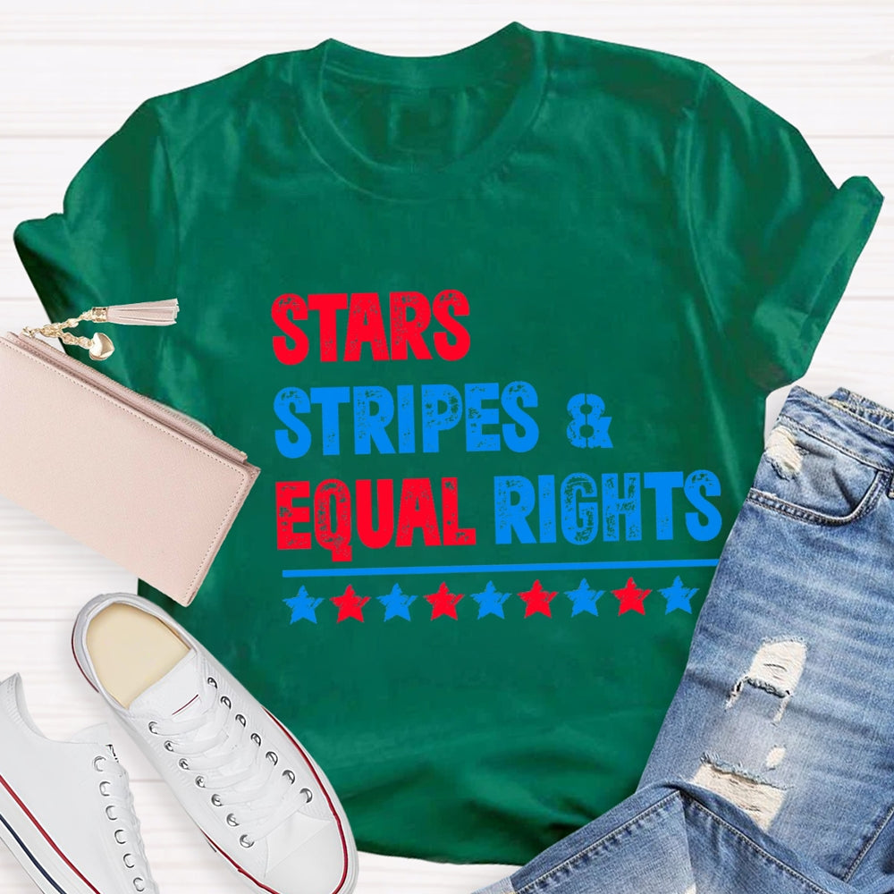 Stars Stripes And Equal Rights T-Shirt