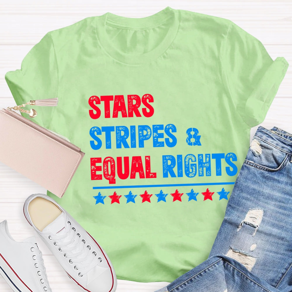 Stars Stripes And Equal Rights T-Shirt