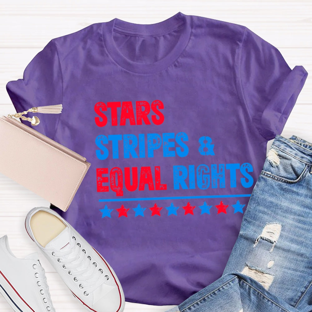 Stars Stripes And Equal Rights T-Shirt
