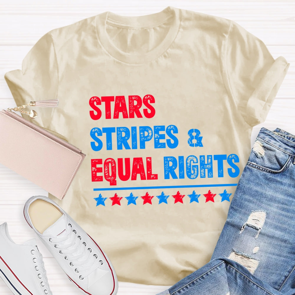Stars Stripes And Equal Rights T-Shirt