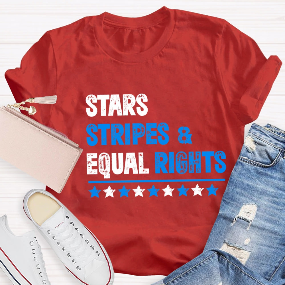 Stars Stripes And Equal Rights T-Shirt