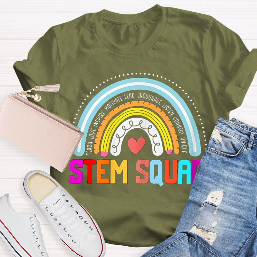Steminist Stem Teacher Science Technology Engineering Math T Shirt
