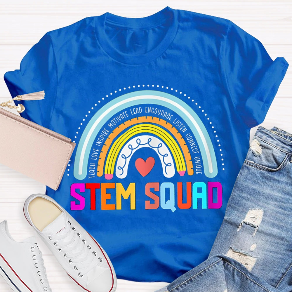 Steminist Stem Teacher Science Technology Engineering Math T Shirt