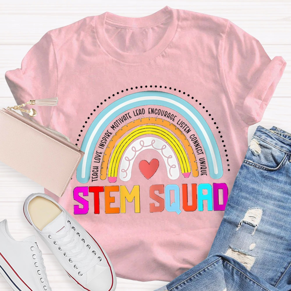 Steminist Stem Teacher Science Technology Engineering Math T Shirt