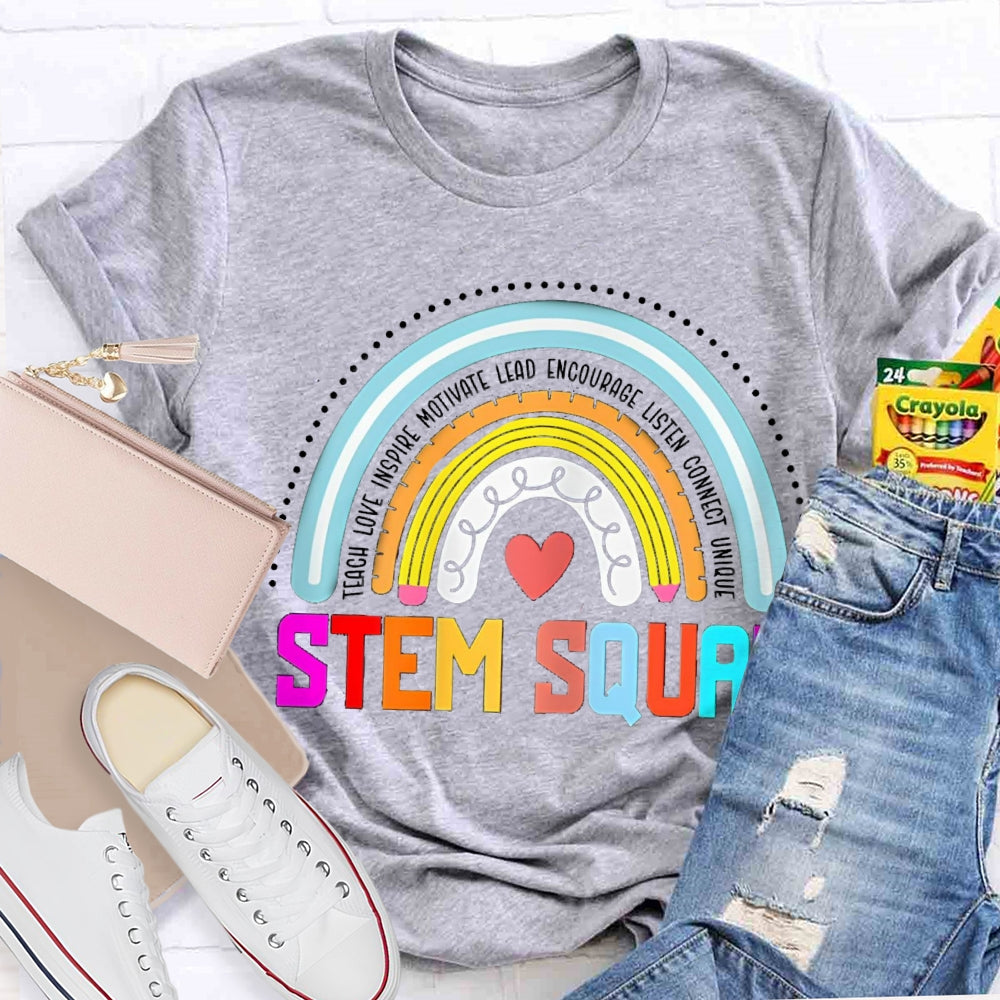Steminist Stem Teacher Science Technology Engineering Math T Shirt