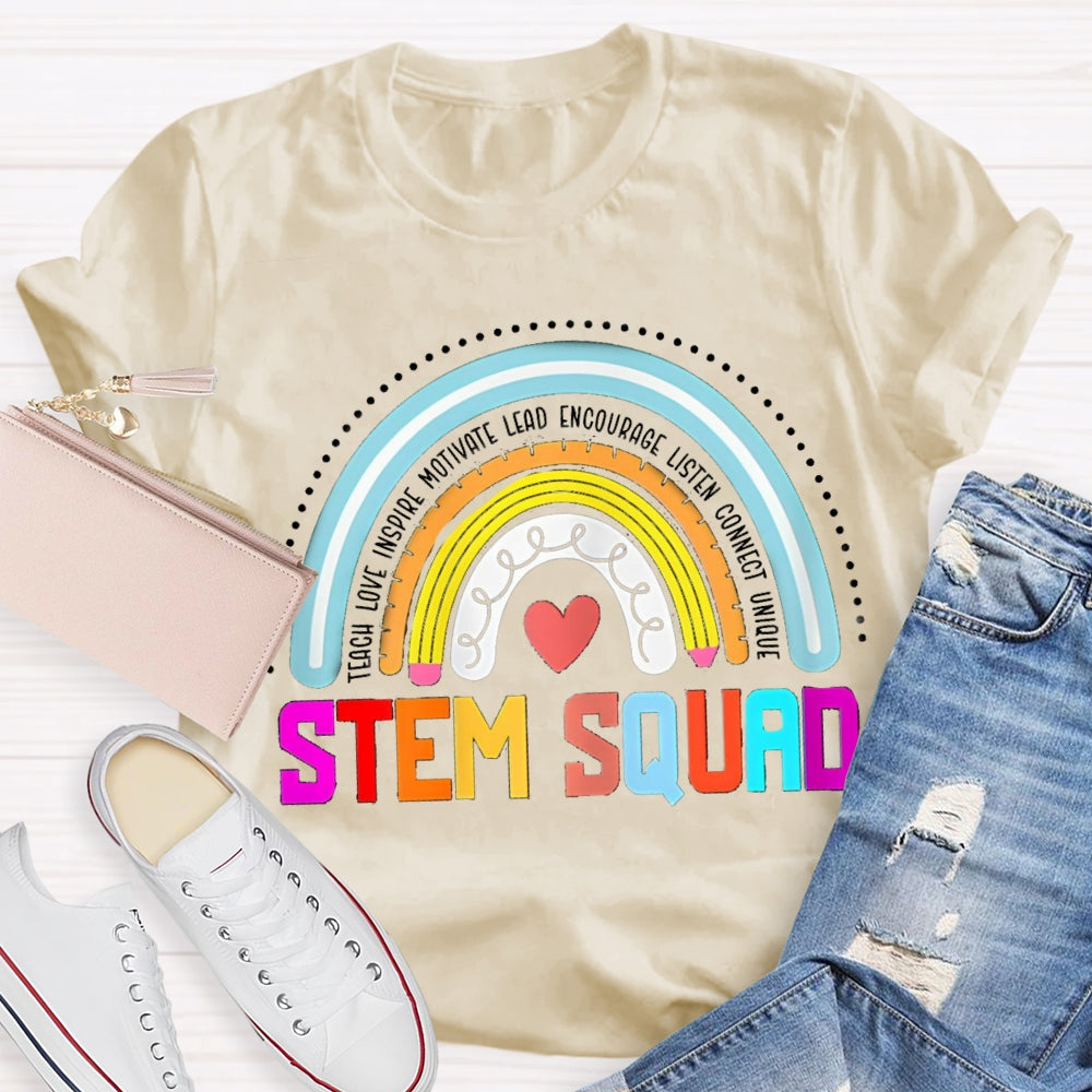 Steminist Stem Teacher Science Technology Engineering Math T Shirt