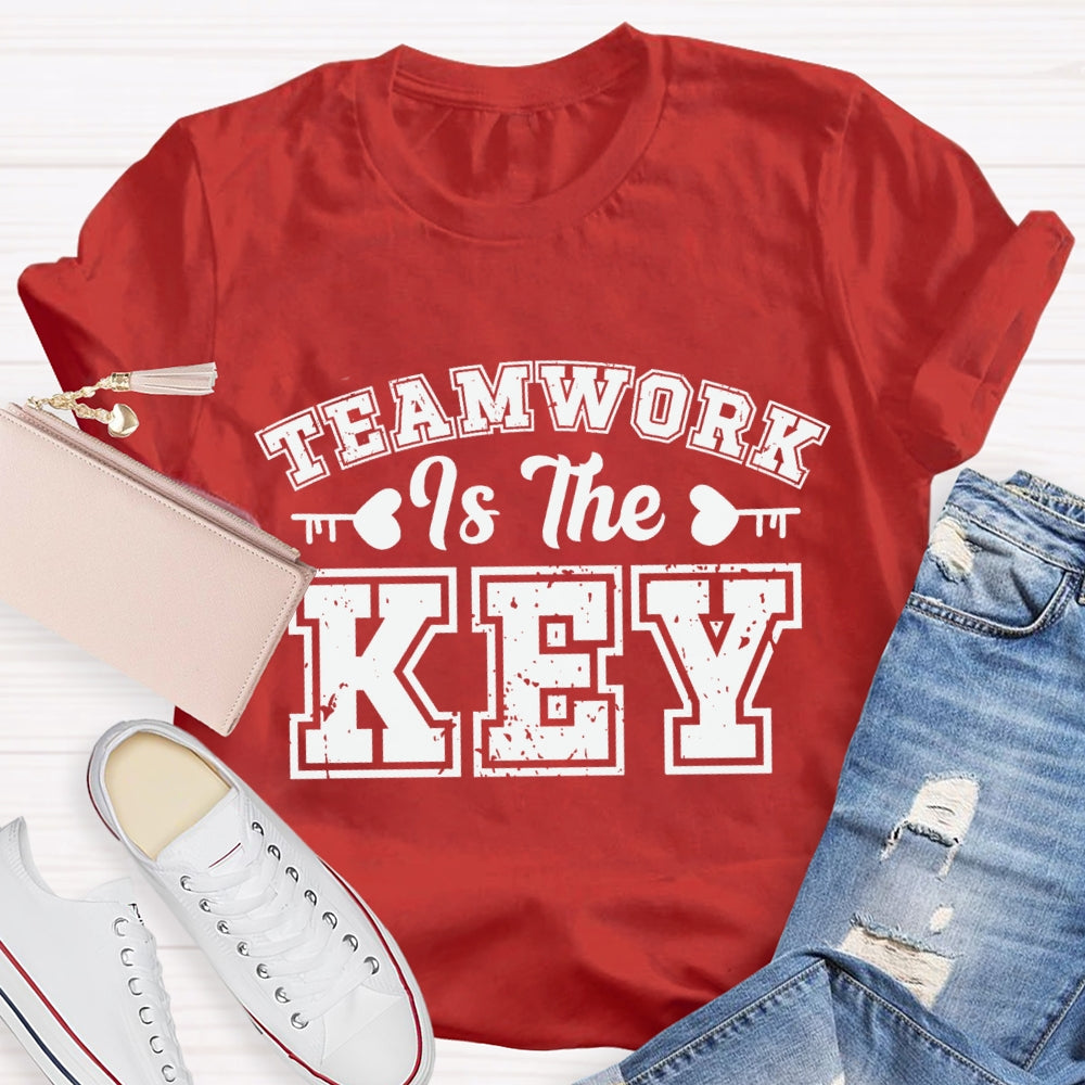 Teamwork Is The Key T-shirt