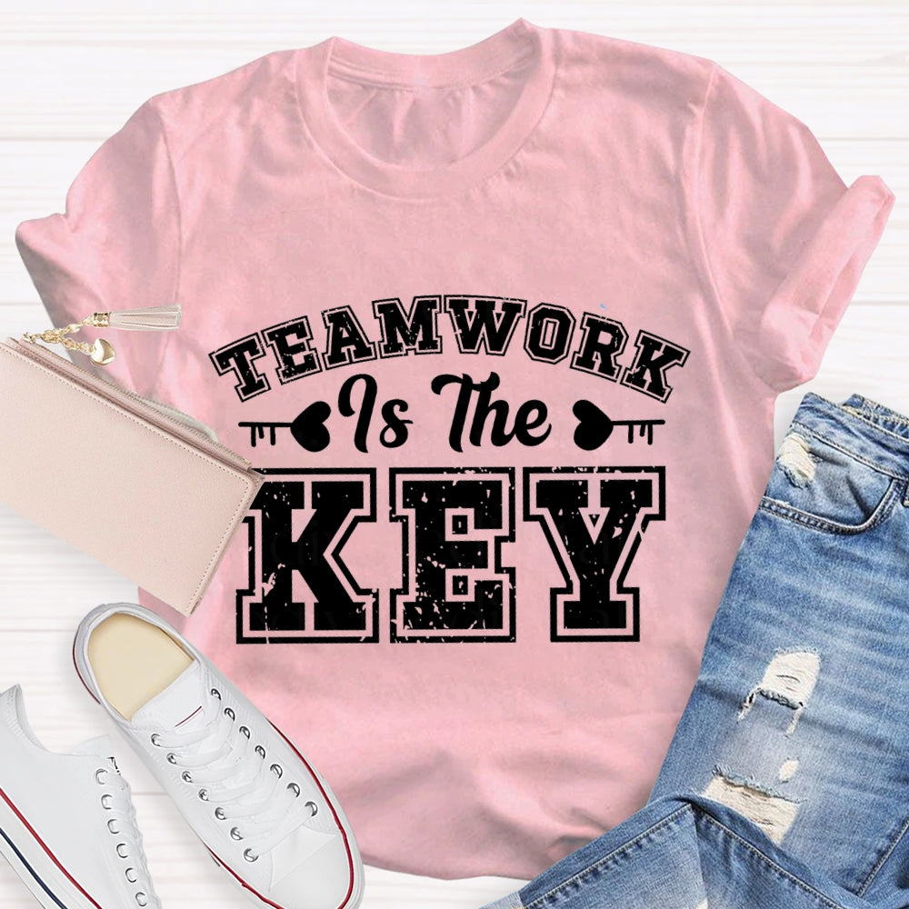 Teamwork Is The Key T-shirt