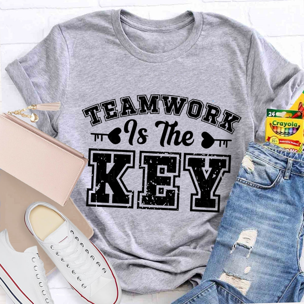 Teamwork Is The Key T-shirt