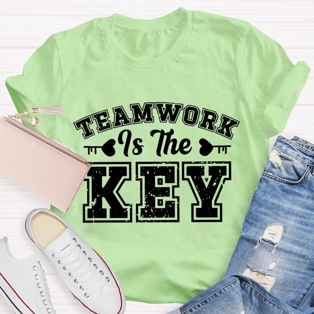 Teamwork Is The Key T-shirt