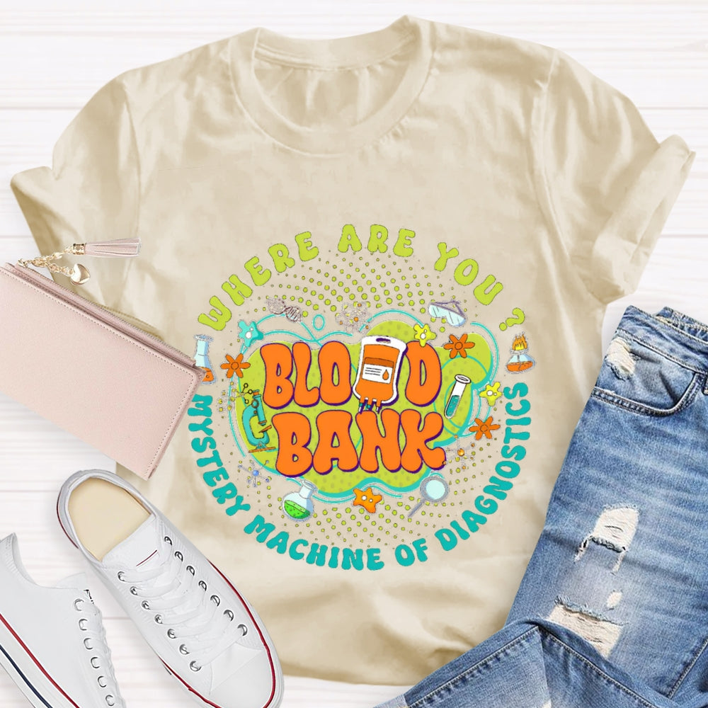 Where Are You Mystery Machine Of Diagnostics T-shirt