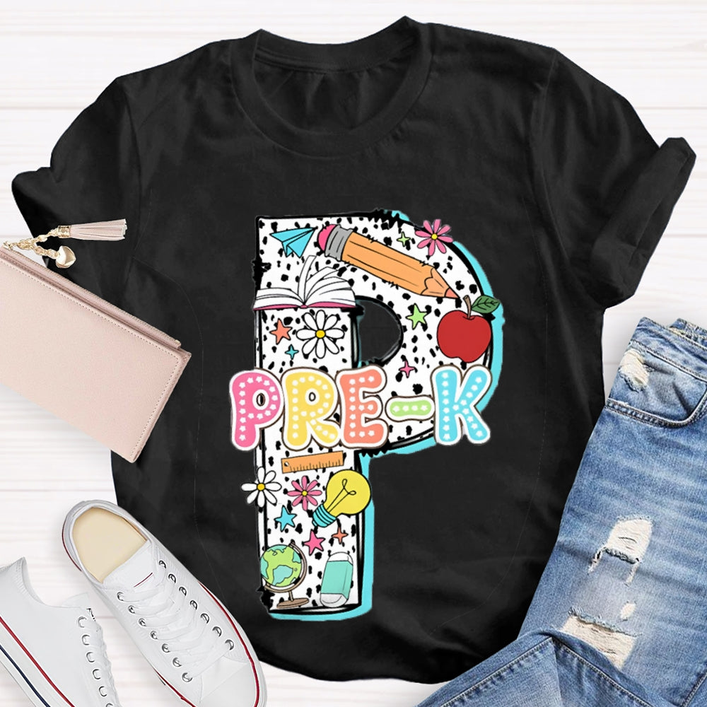 Personalized Grade Back to School T-Shirt