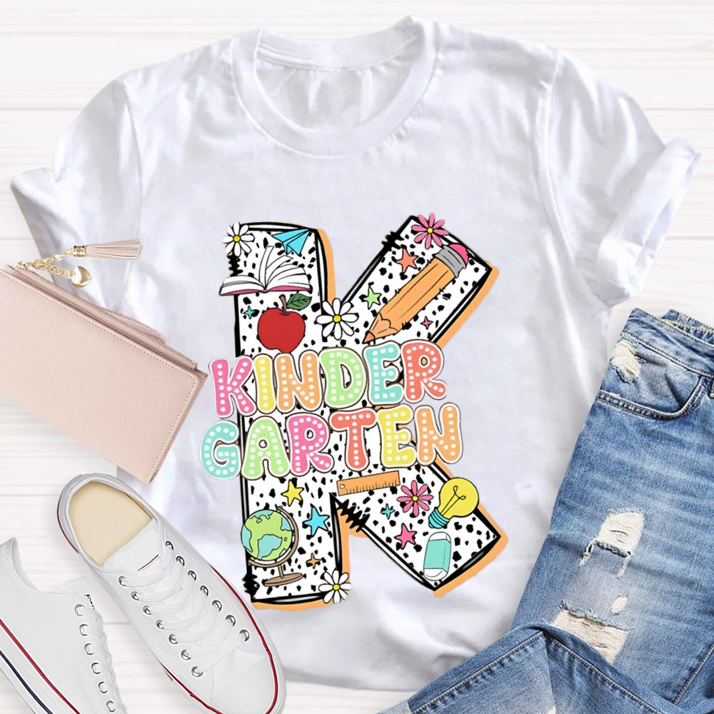 Personalized Grade Back to School T-Shirt