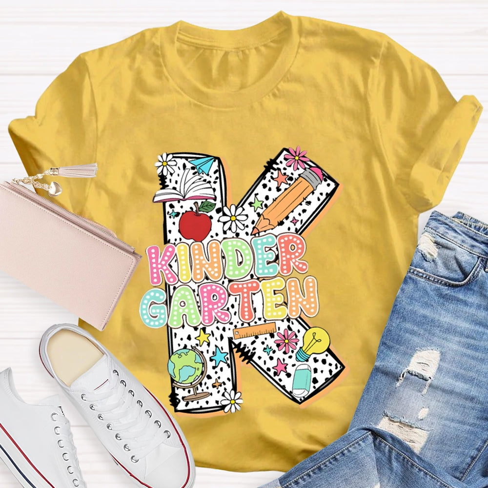 Personalized Grade Back to School T-Shirt