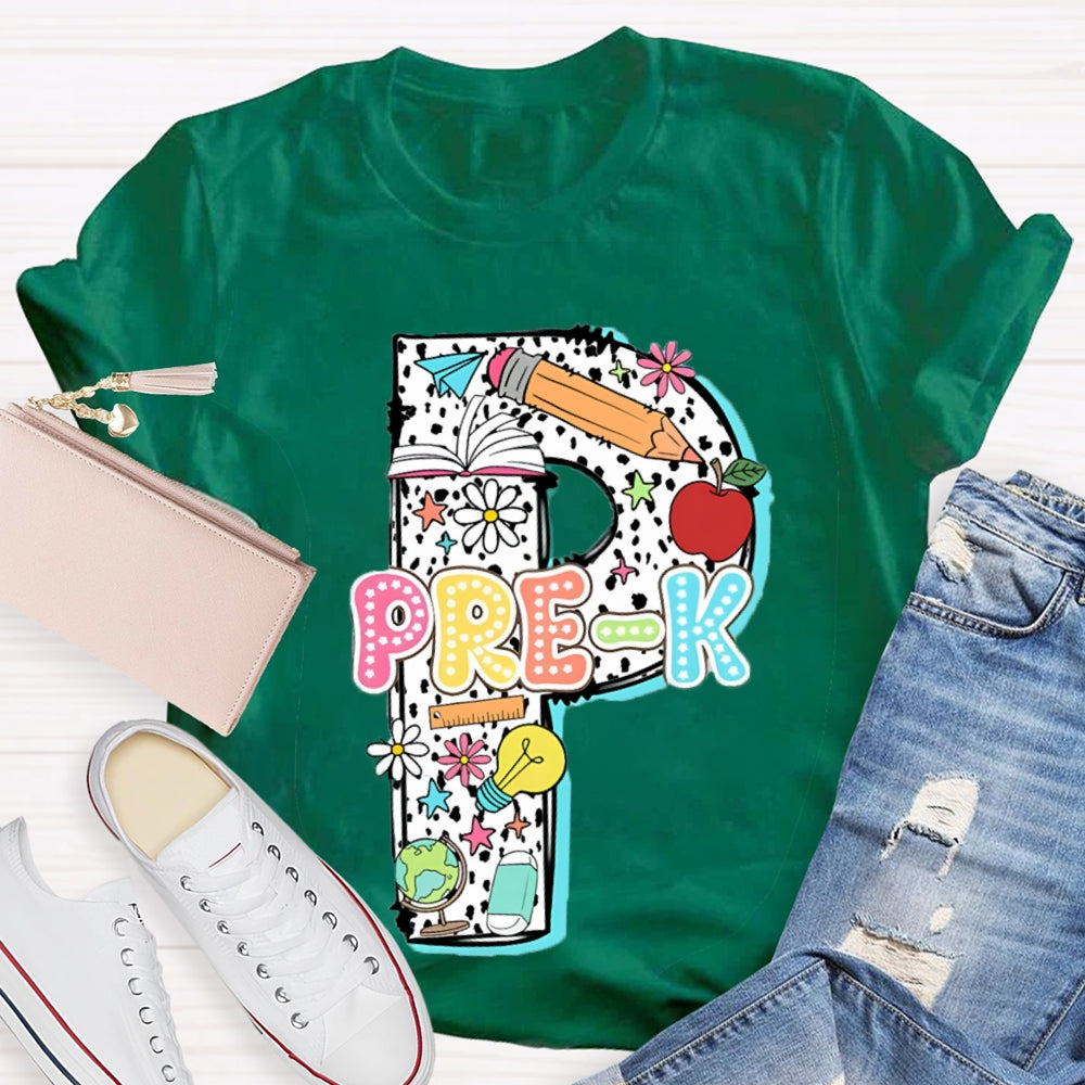 Personalized Grade Back to School T-Shirt