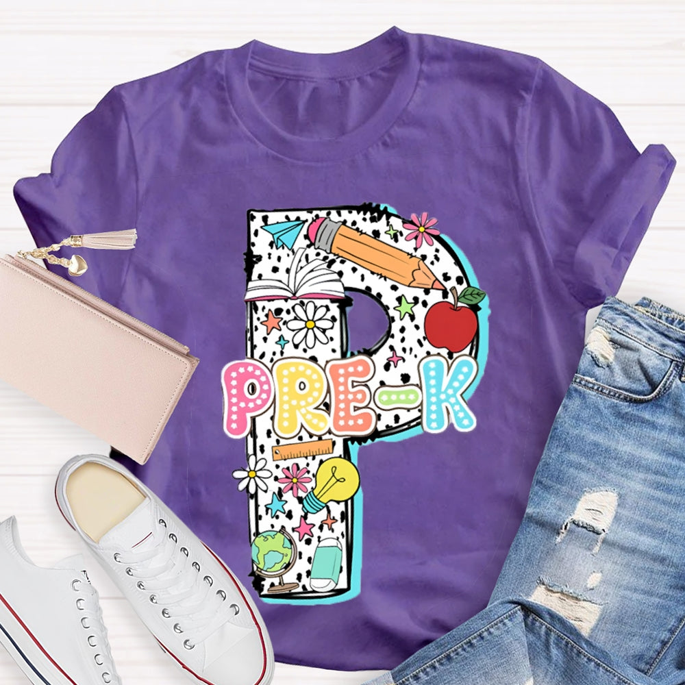 Personalized Grade Back to School T-Shirt