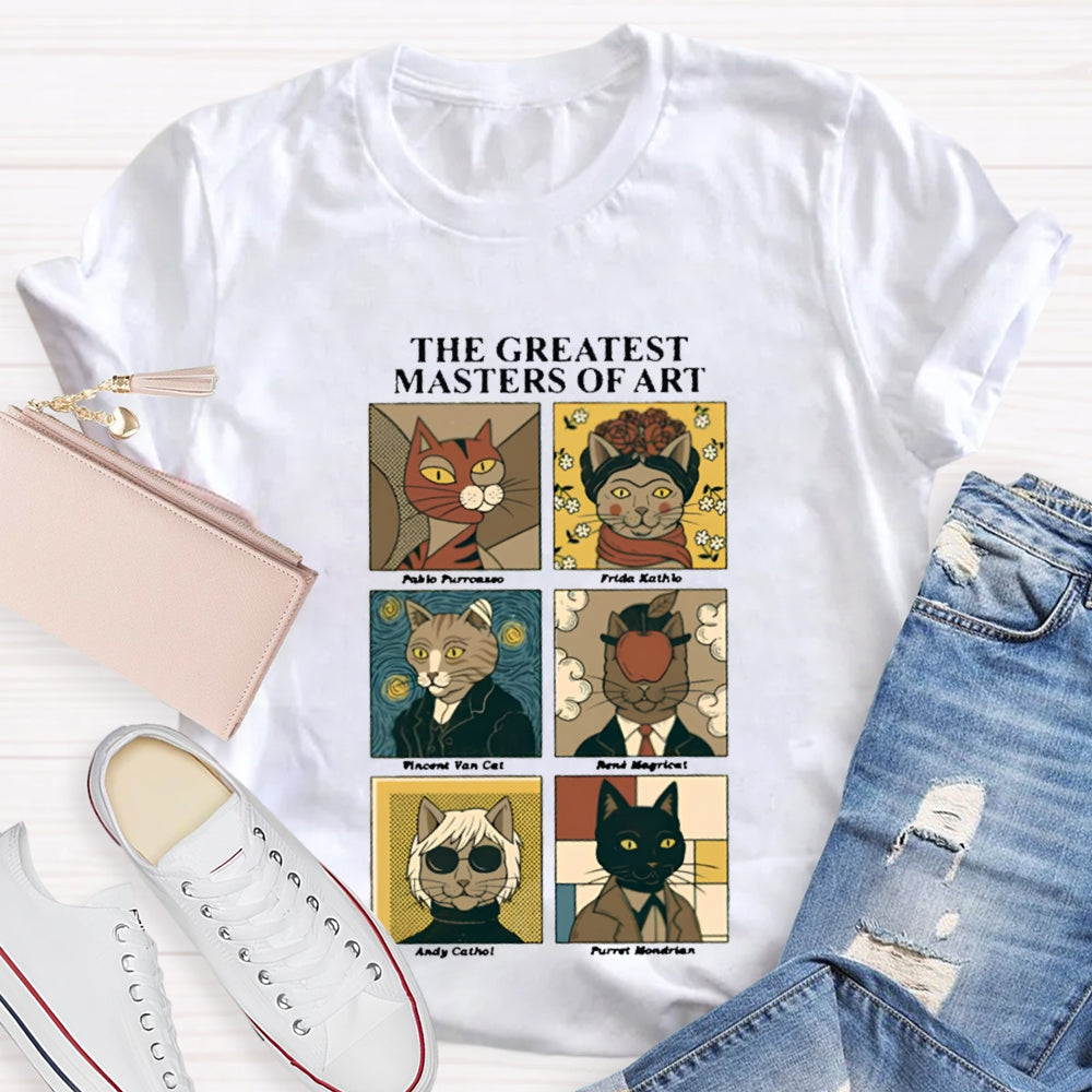 The Greatest Masters Of Art Teacher Shirt