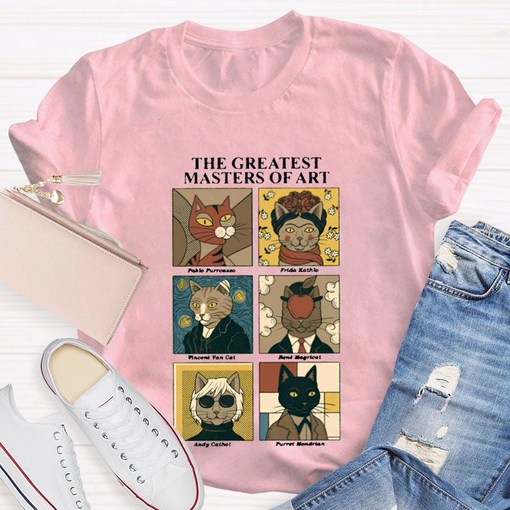 The Greatest Masters Of Art Teacher Shirt