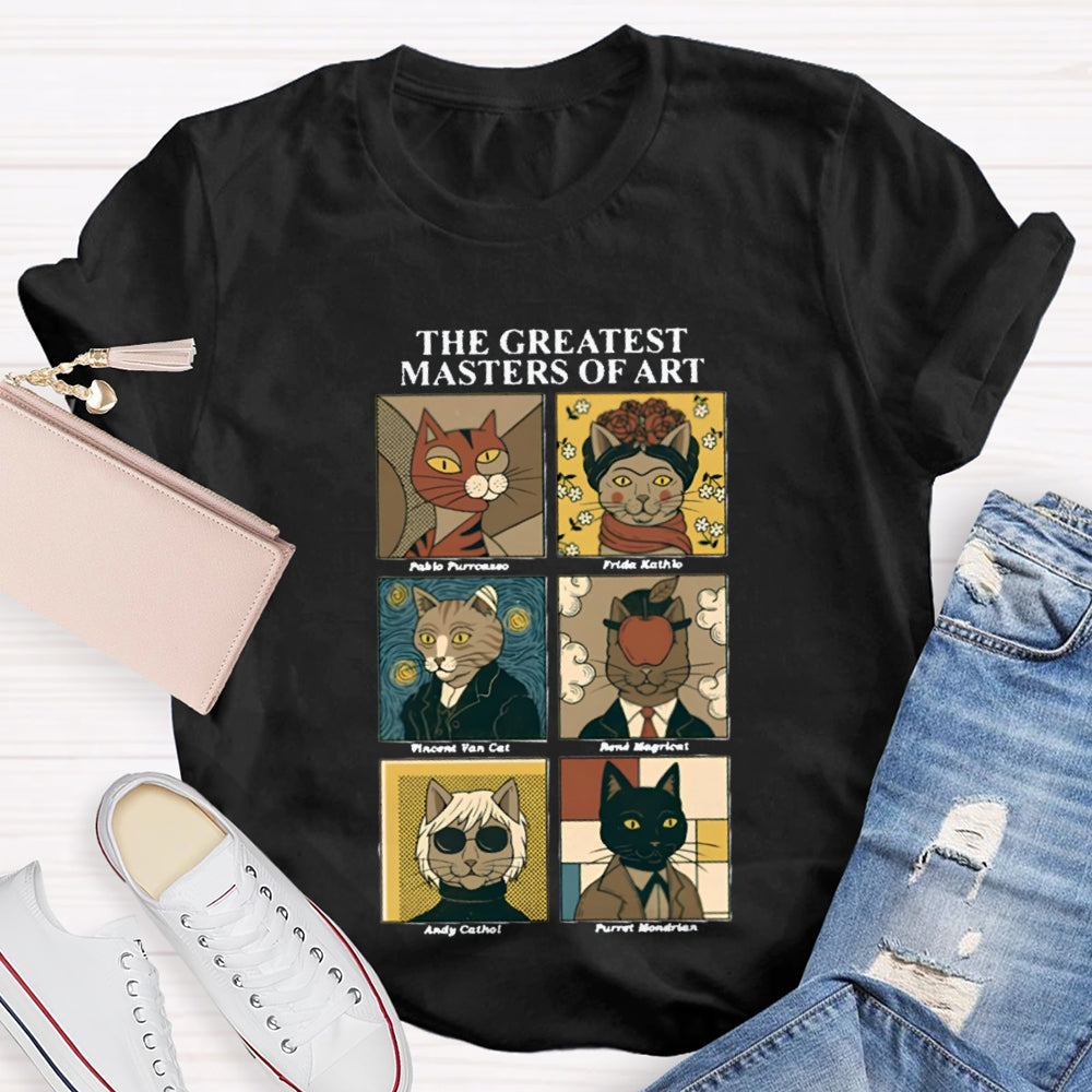 The Greatest Masters Of Art Teacher Shirt