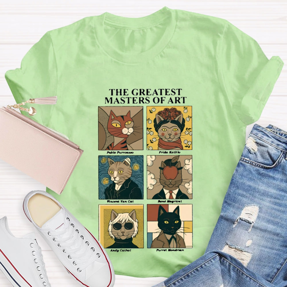 The Greatest Masters Of Art Teacher Shirt